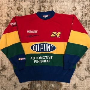 Multicolored Nascar Sweatshirt